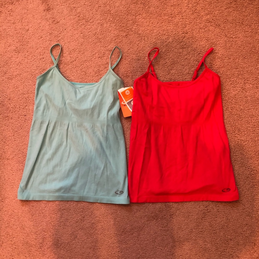 Two champion tanks brand new